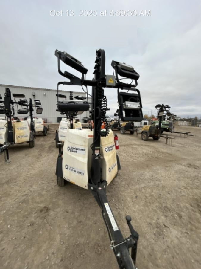 2024 Generac MLT2 Diesel, Flex Switch 120V Input, Powerzone Controller, 
(4) 320W LED Lights, 4kW Generator, 39.9 Gal Fuel Tank, 2" Ball, T3