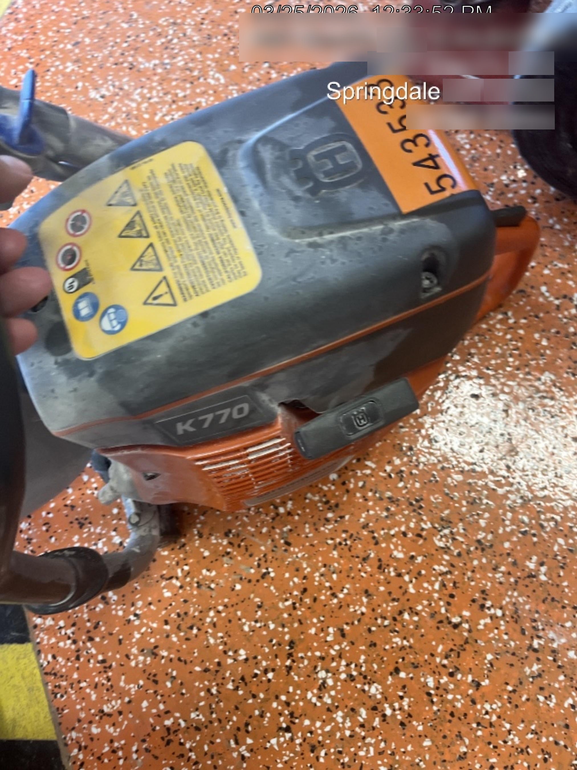2025 HUSQVARNA K770
