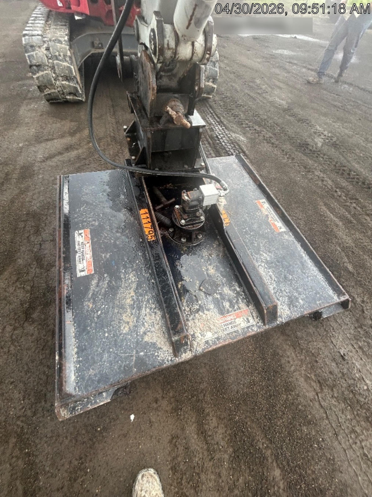 2020 BLUE DIAMOND 50" Brush Cutter, Mini Excavator