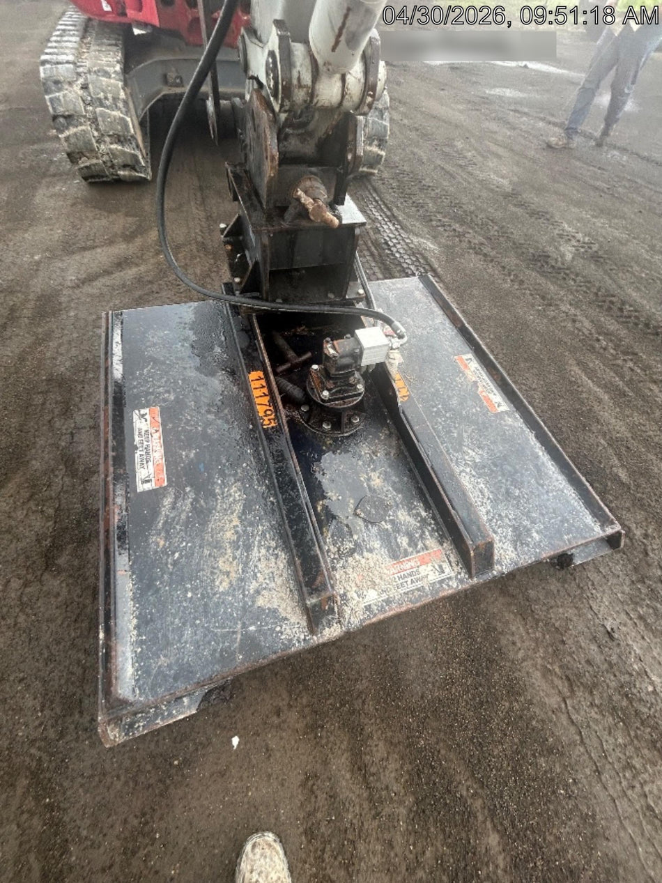 2020 BLUE DIAMOND 50" Brush Cutter, Mini Excavator