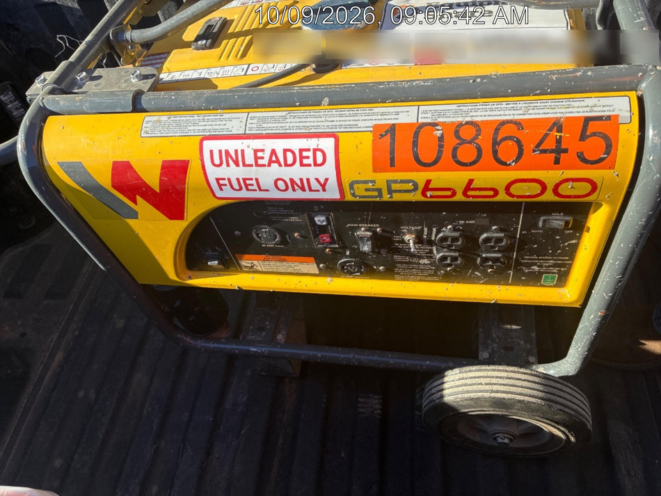 2020 WACKER NEUSON GP6600A