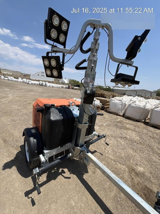 2024 Wanco WLTT-4MM4K Diesel, Deep Sea Controller, Shore Power Plug, Auto Start, (4) 350W LED Floodlights, 4kW Generator, 60 Gal Fuel Tank, 2" Ball, T3