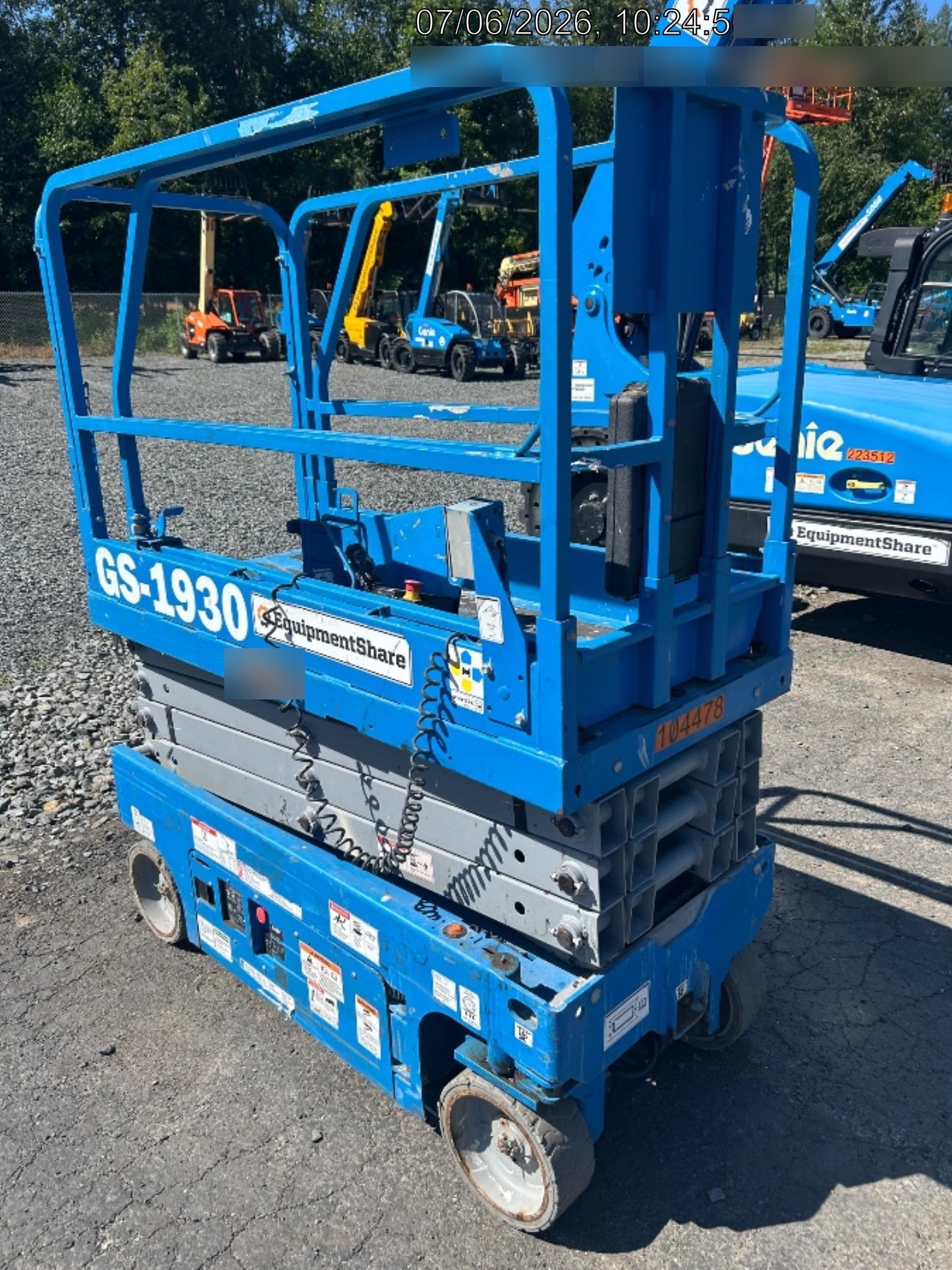 2020 Genie GS-1930 Standard Machine, 800W Inverter