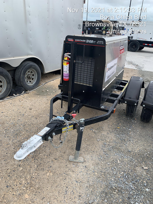 2021 Lincoln Electric Vantage 322 Ready Pak 3