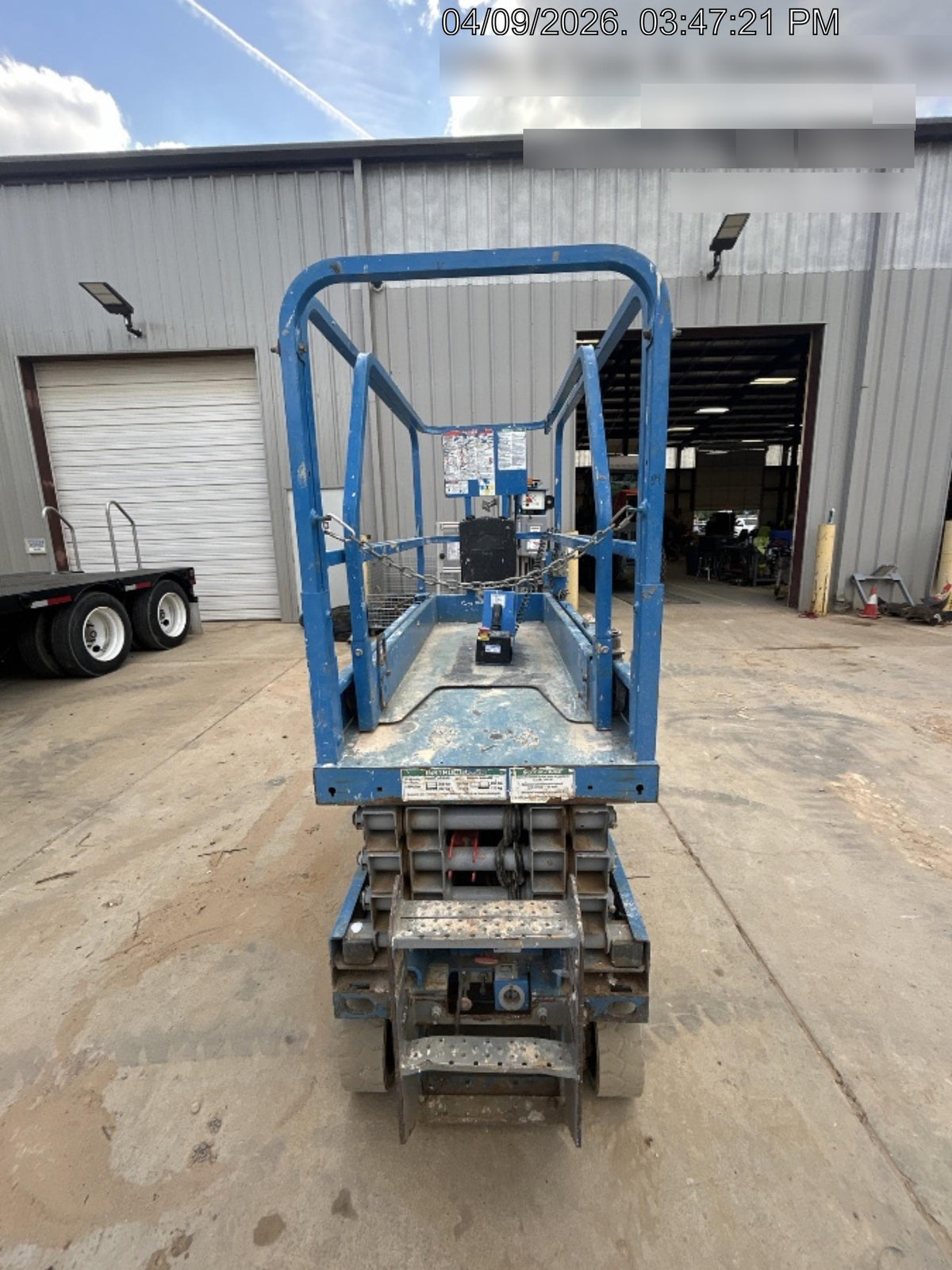 2019 Genie GS-1930 Fixed Rails with Chain Entry