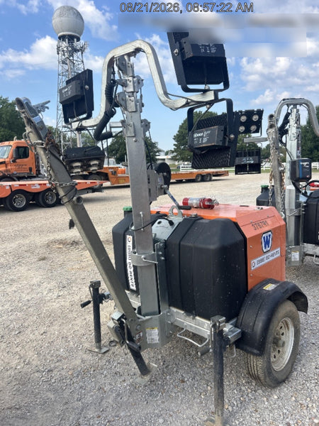 2023 Wanco WLTT-4MM4K Diesel, Deep Sea Controller, Shore Power Plug, Auto Start, (4) 350W LED Floodlights, 4kW Generator, 60 Gal Fuel Tank, 2" Ball, T3