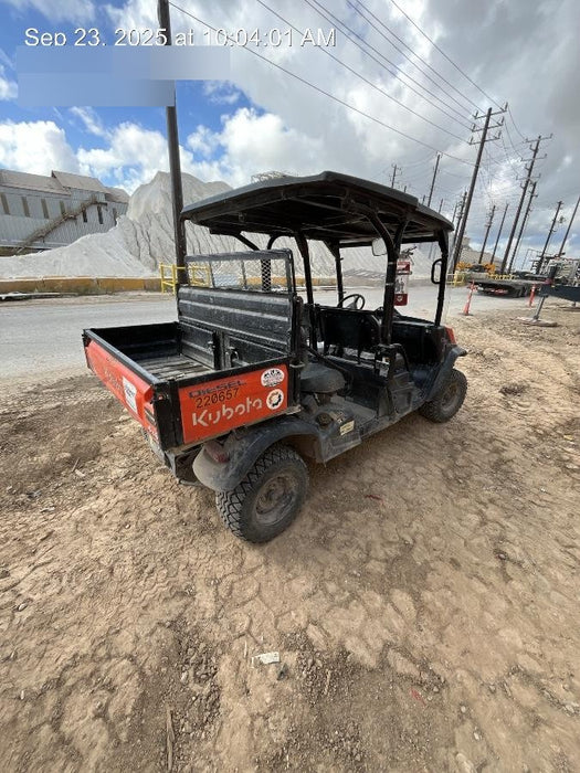 2022 Kubota RTV-X1140W-H Plastic Canopy, Windshield Acrylic Clear, LED Strobe Light, Wire Harness Kit, Back up Alarm