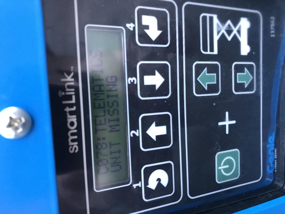 2020 Genie GS-1930 Solid Non Marking Tires, Beacon, Folding rails with half height swing gate, 800W Inverter