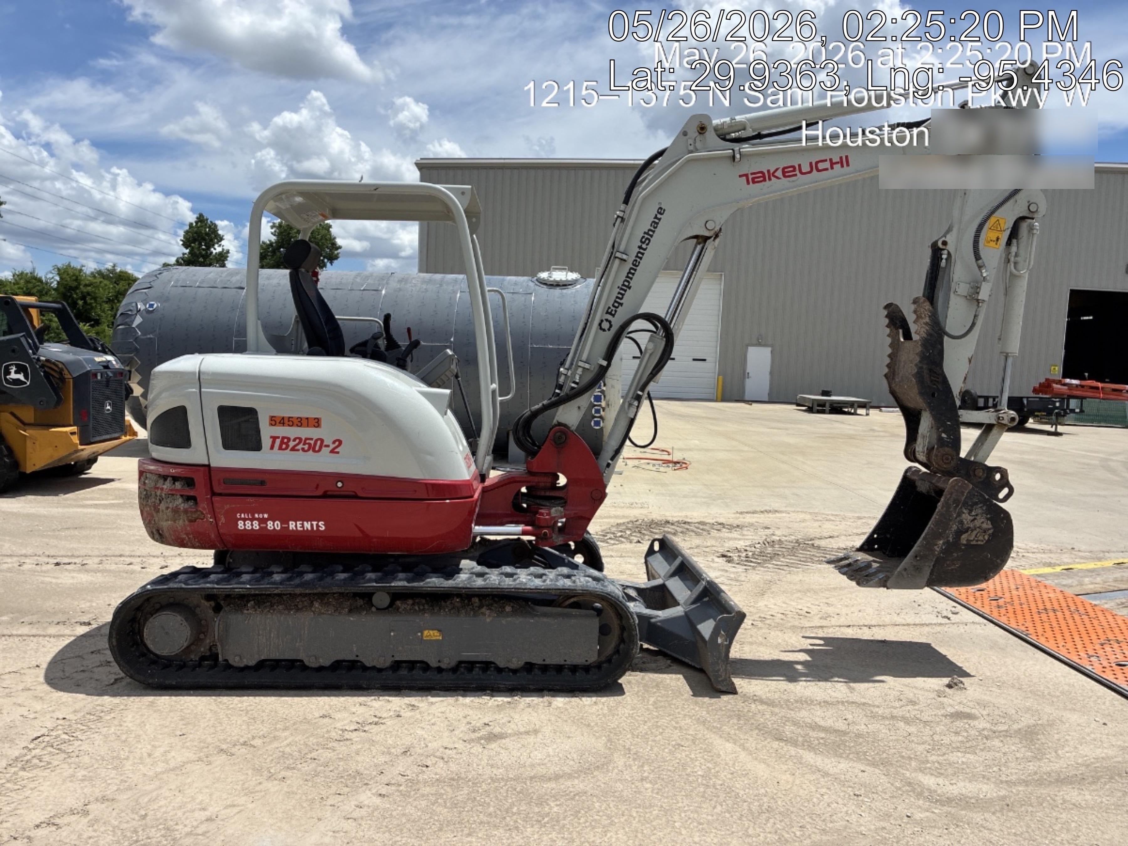 2025 TAKEUCHI TB250-2R