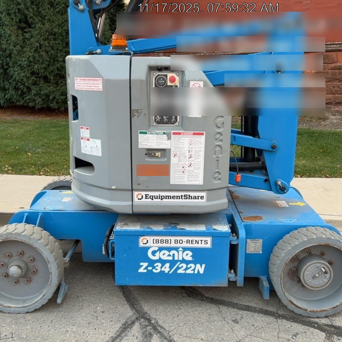 2017 GENIE Z-34/22N