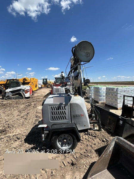 2019 Wacker Neuson LTV6L-MH Mobile Light Tower w/Fuel Level Sensor Installed