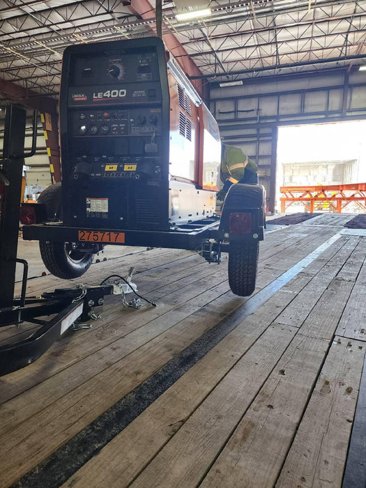 2022 Lincoln Electric LE400 Kubota V1505, Trlr, Cable Rack, Light Kit, ES Decals, T3