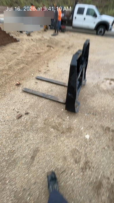 2021 FEMA 60" Skid Steer Forks FEMA