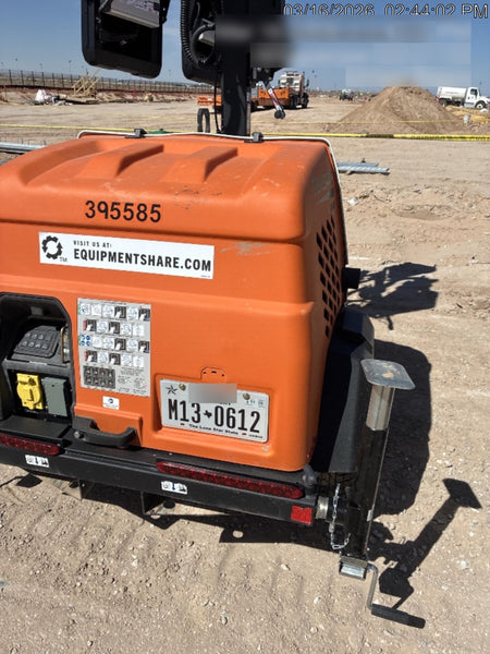 2023 Generac MLT2 Diesel, Flex Switch 120V Input, Powerzone Controller, (4) 320W LED Lights, 4kW Generator, 39.9 Gal Fuel Tank, 2" Ball, T3