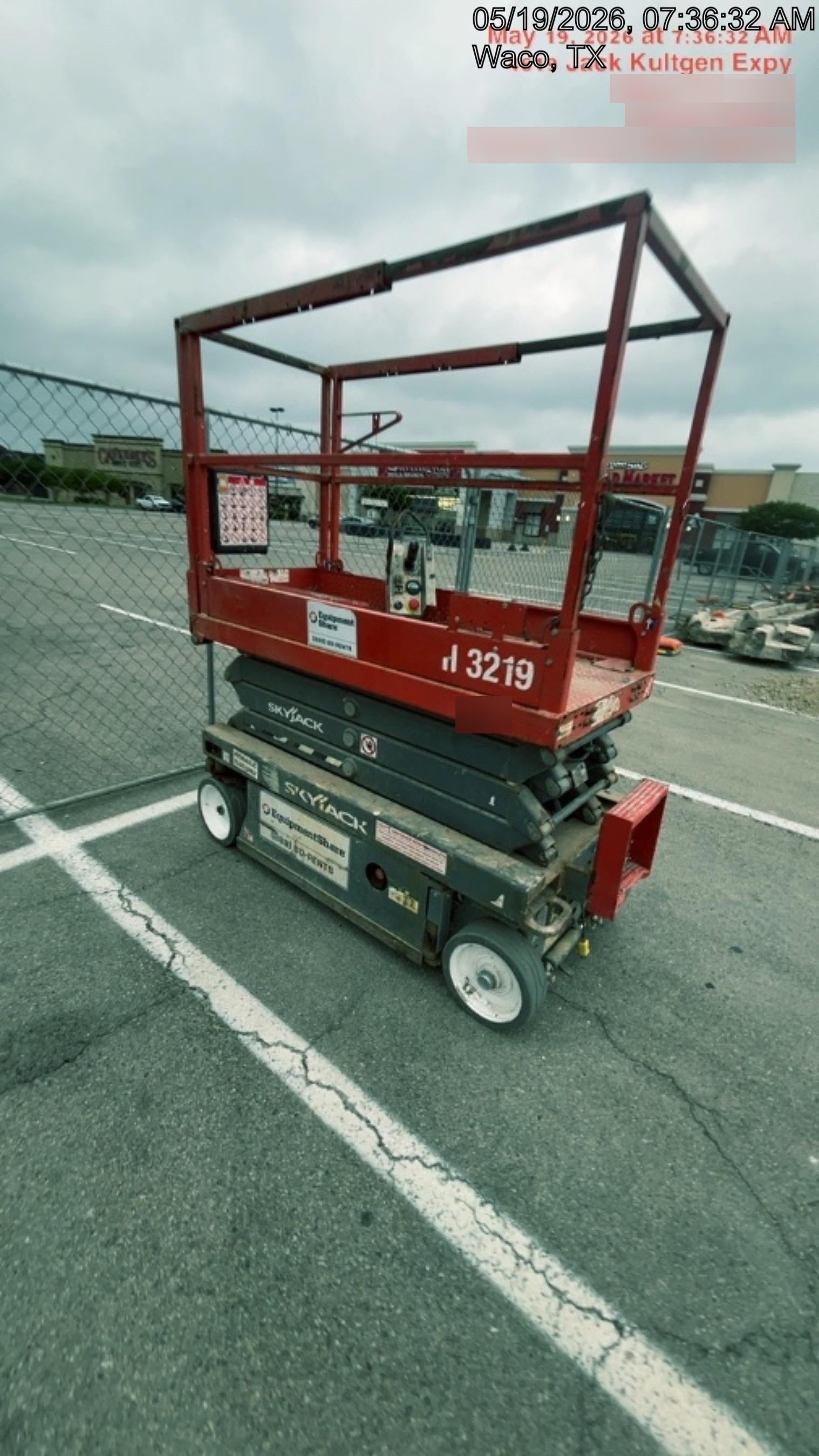 2019 Skyjack SJIII-3219 Standard Options, Trojan Batteries