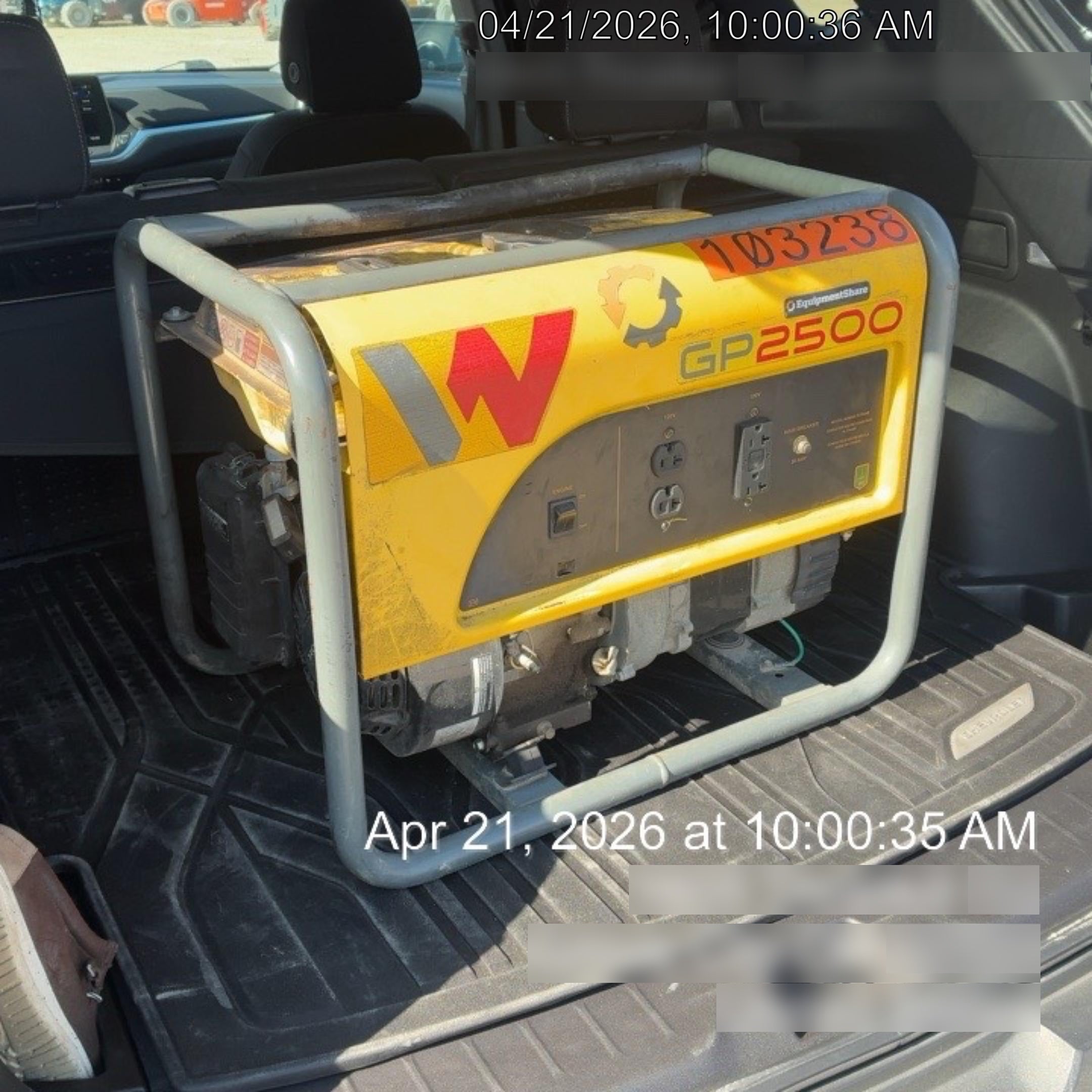 2020 WACKER NEUSON GP2500A