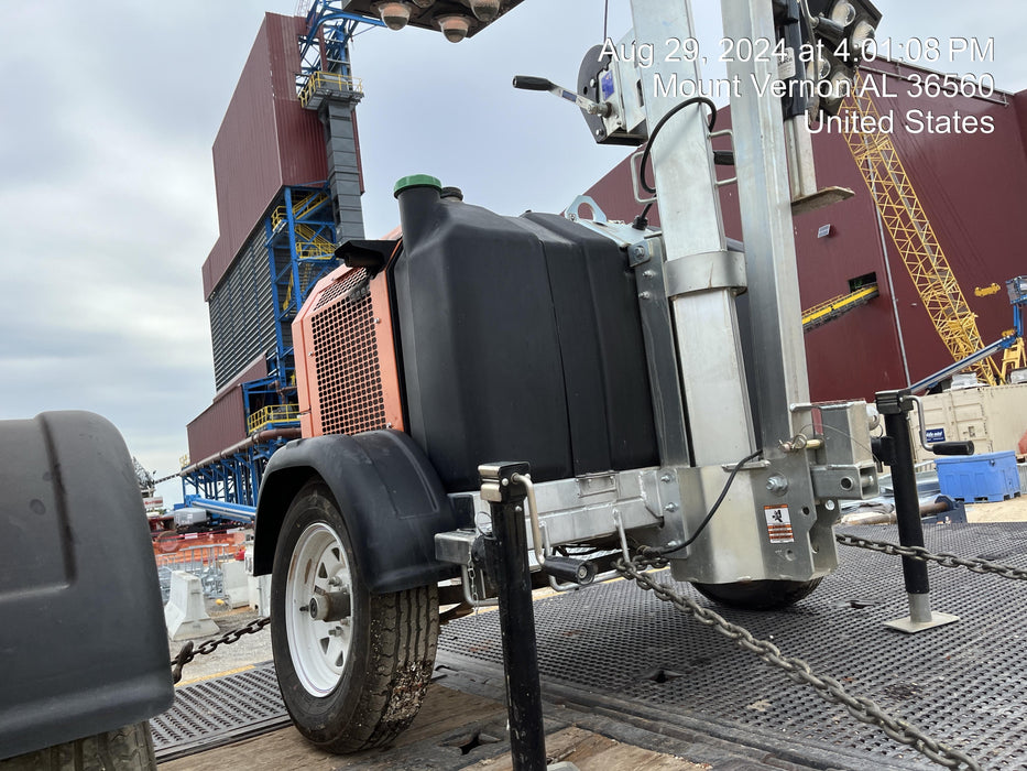 2023 Wanco WLTT-4MM4K Diesel, Deep Sea Controller, Shore Power Plug, Auto Start, (4) 350W LED Floodlights, 4kW Generator, 60 Gal Fuel Tank, 2" Ball, T3