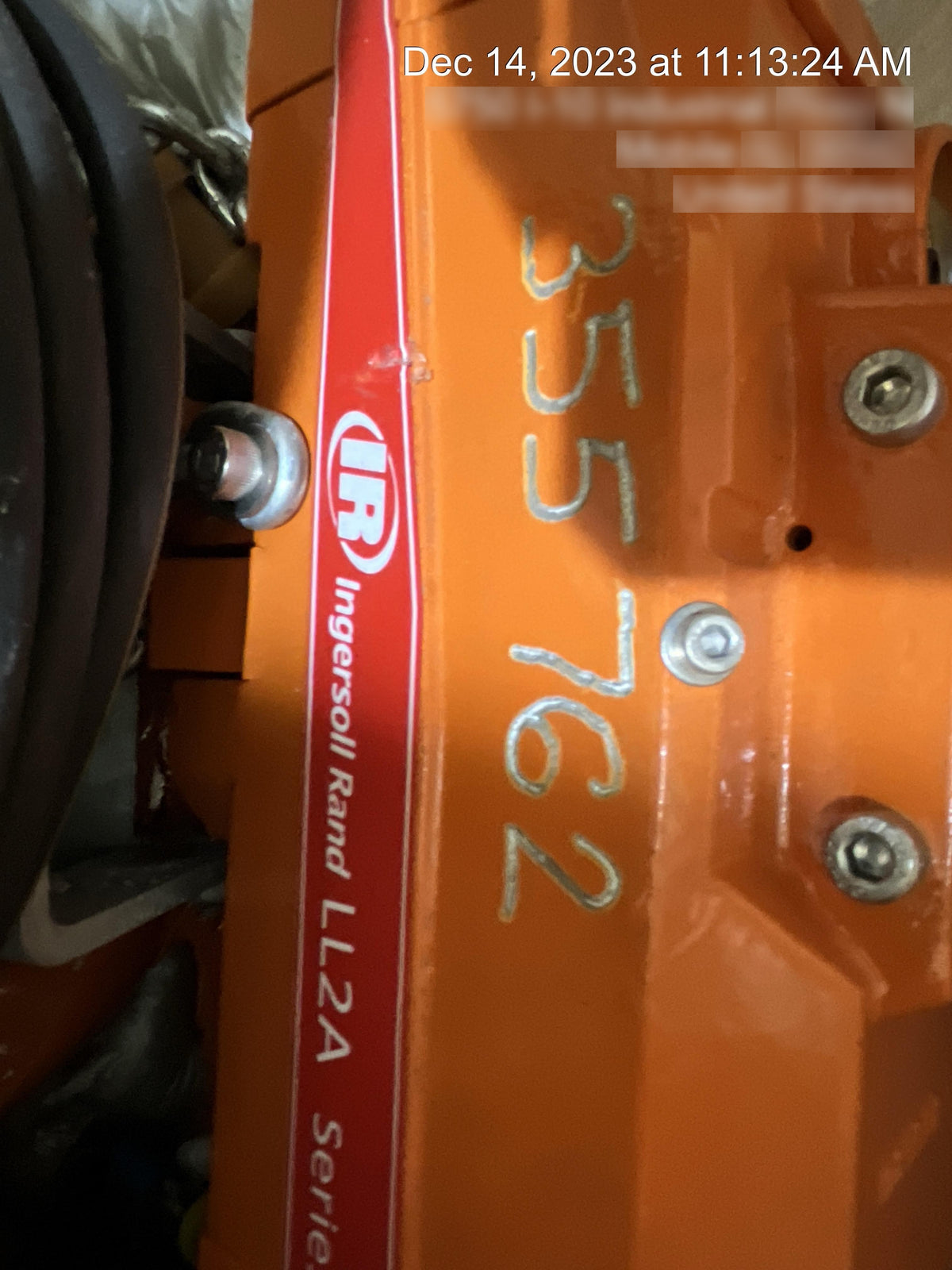 2023 INGERSOLL RAND LL2A020