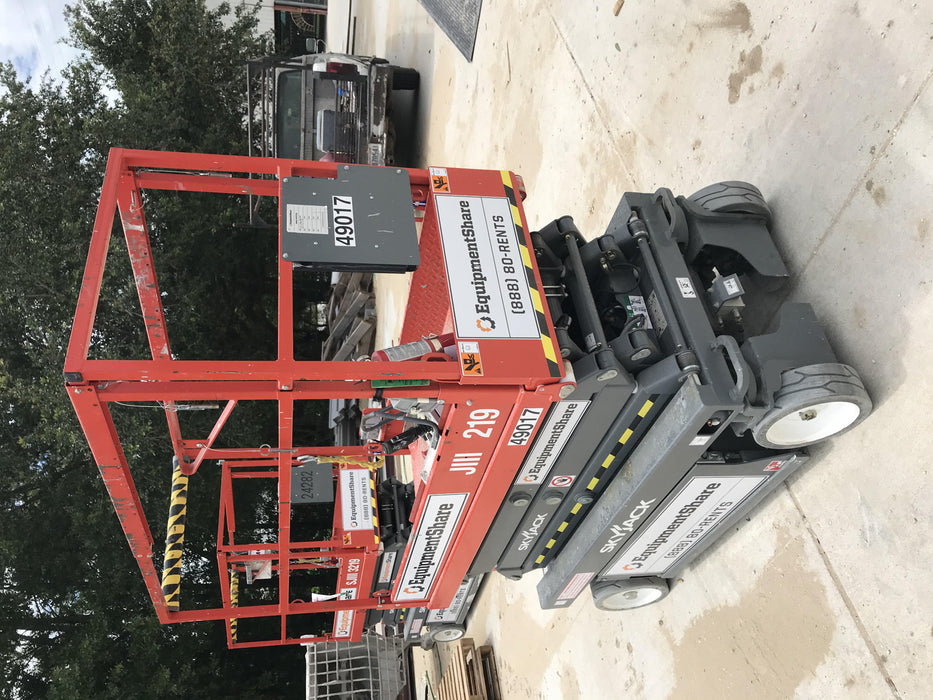 2019 Skyjack SJIII-3219 Standard Options, Trojan Batteries