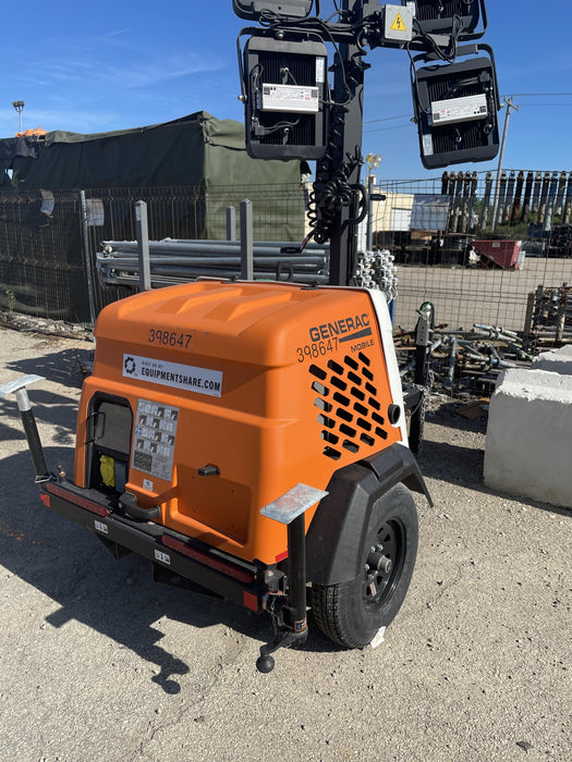 2024 Generac MLT2 Diesel, Flex Switch 120V Input, Powerzone Controller, 
(4) 320W LED Lights, 4kW Generator, 39.9 Gal Fuel Tank, 2" Ball, T3
