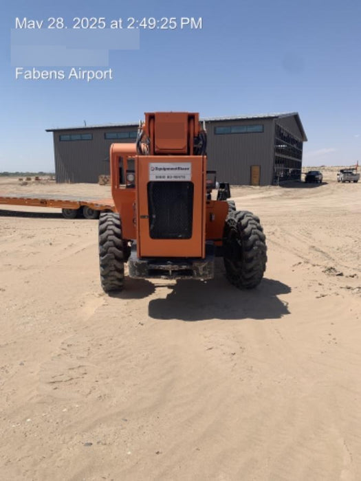 2018 Skytrak 10054 Skytrak 10054 10K Telehandler w/Open ROPS Solid Tires, LED Work Lights, Rotating Beacon, 60" Carriage/60" Forks
