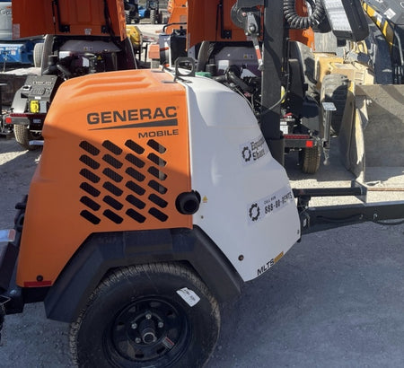 2024 Generac MLT2 Diesel, Flex Switch 120V Input, Powerzone Controller, 
(4) 320W LED Lights, 4kW Generator, 39.9 Gal Fuel Tank, 2" Ball, T3