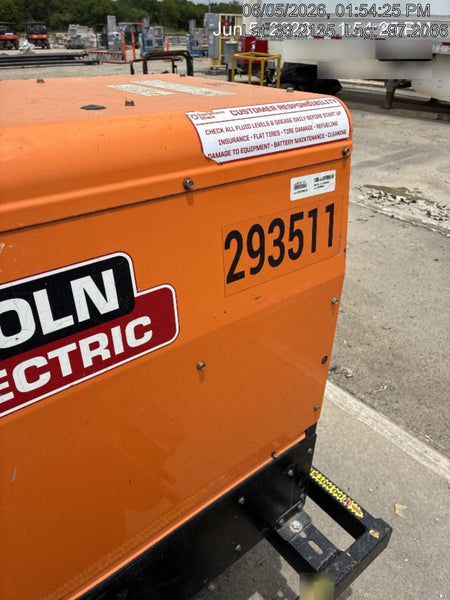 2022 Lincoln Electric LE400 Kubota V1505, Trlr, Cable Rack, Light Kit, ES Decals, T3