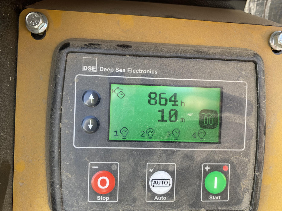 2022 Allmand NLV3GR (4) LED Light Fixture 350W, 23' Vertical Mast, 3kW Prime, Towable, Deep Sea L401, Leveling Jacks, Yanmar T4F 5.8hp