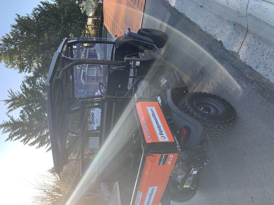 2022 Kubota RTV-X1140W-H Plastic Canopy, Windshield Acrylic Clear, LED Strobe Light, Wire Harness Kit, Back up Alarm