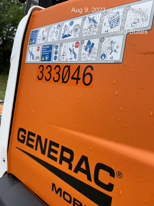 2023 Generac MLT2 Diesel, Flex Switch 120V Input, Powerzone Controller, (4) 320W LED Lights, 4kW Generator, 39.9 Gal Fuel Tank, 2" Ball, T3