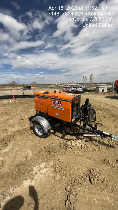 2022 Lincoln Electric LE400 Kubota V1505, Trlr, Cable Rack, Light Kit, ES Decals, T3