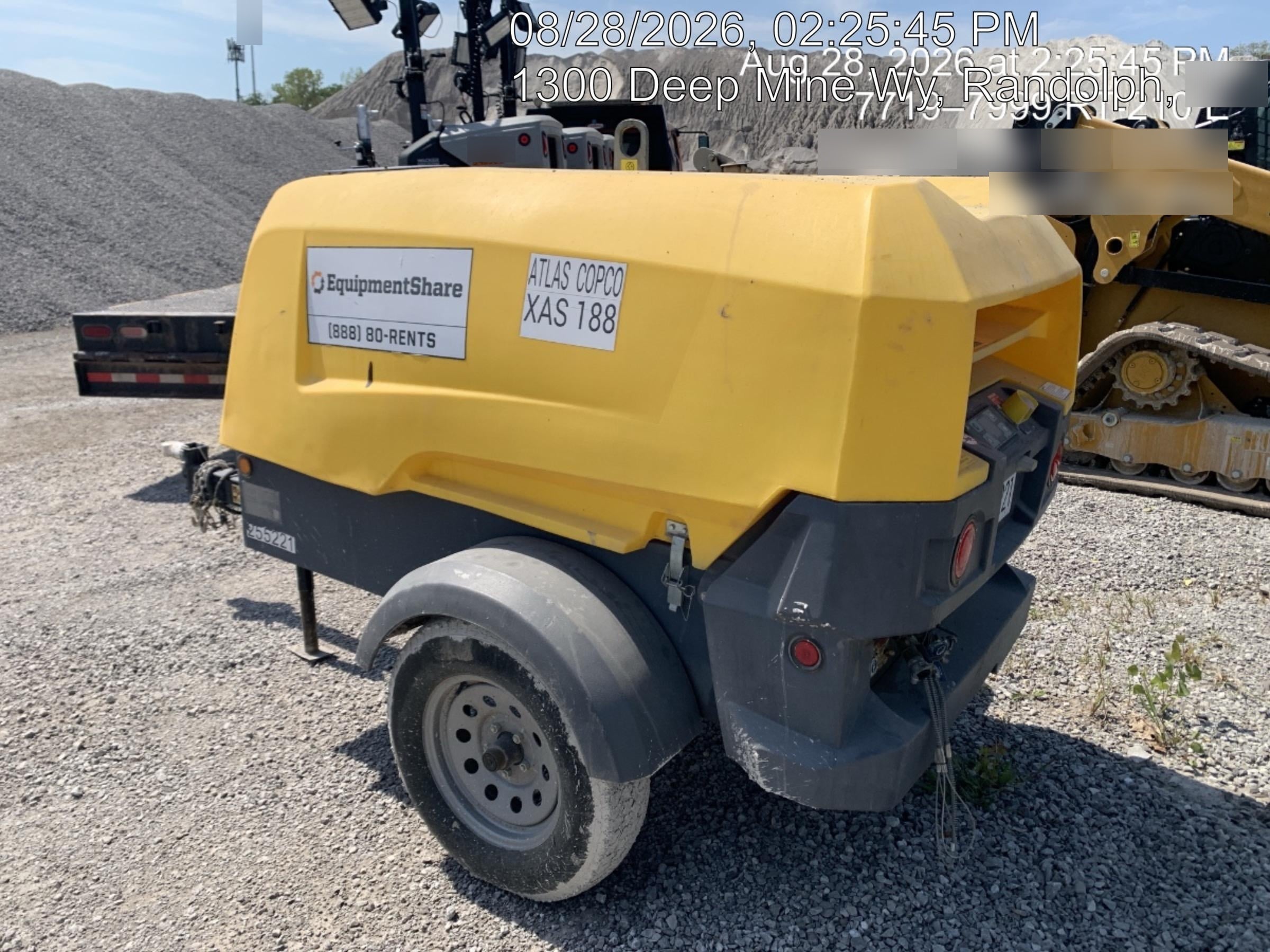 2022 ATLAS COPCO XAS188 CWK