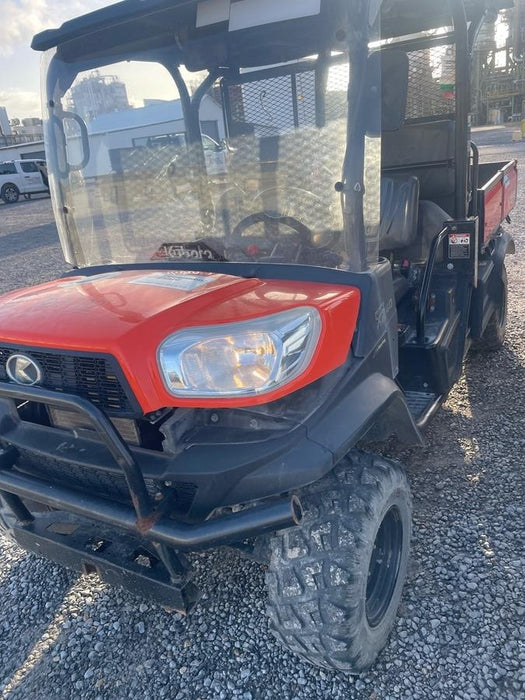 2021 Kubota RTV-X1140W-H Plastic Canopy, Windshield Acrylic Clear, LED Strobe Light, Wire Harness Kit, Back up Alarm