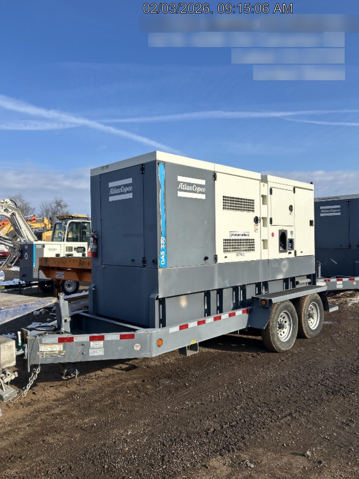 2020 ATLAS COPCO QAS 330
