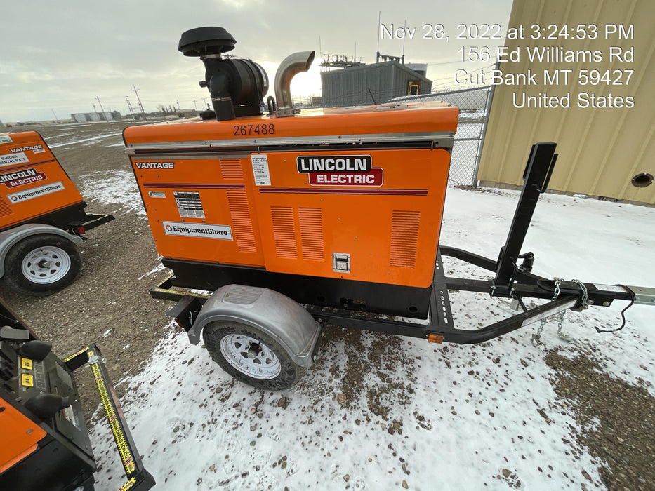 2022 Lincoln Electric Vantage 549X VANTAGE 549X READY-PAK 3