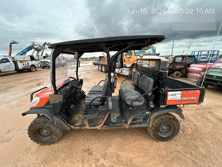 2019 Kubota RTV-X1140W-H 4WD, LED Strobe, Windshield Tempered Glass, Plastic Canopy, Wire Harness Kit, Backup Alarm