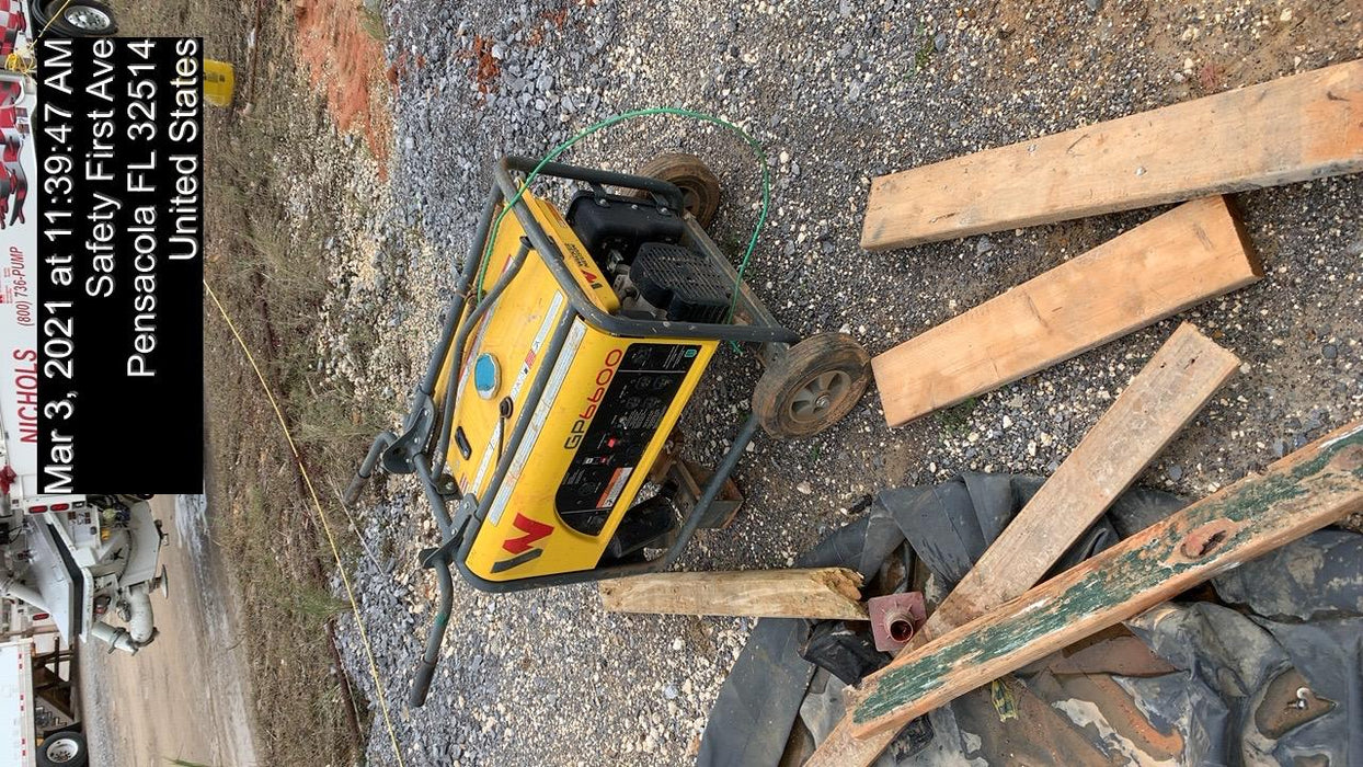 2020 Wacker Neuson GP6600A GP6600A GENERATOR,EPA, NON-CSA, WHEEL KIT