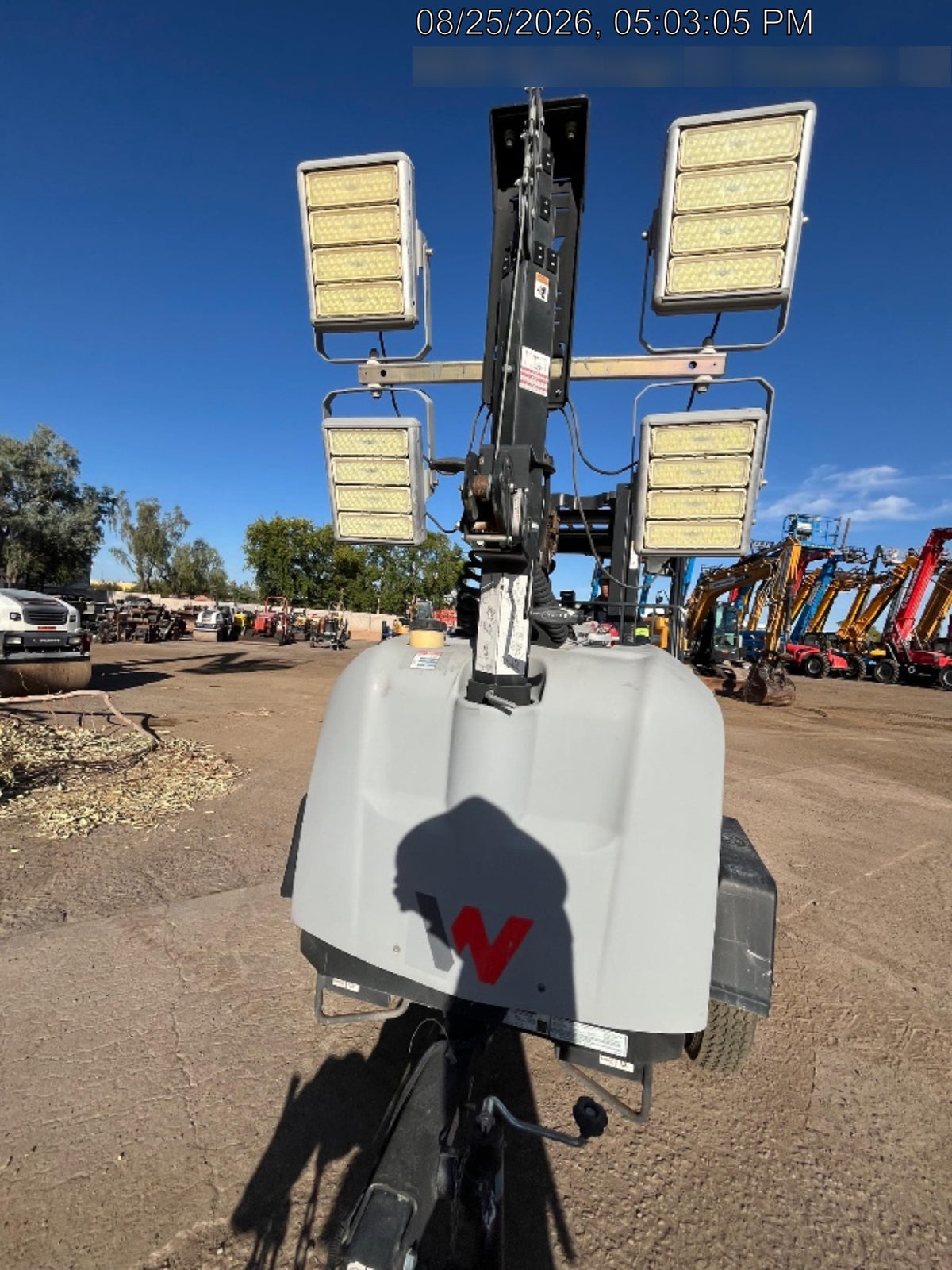 2019 Wacker Neuson LTV6K-LED Standard LED Towable Light Tower w/None