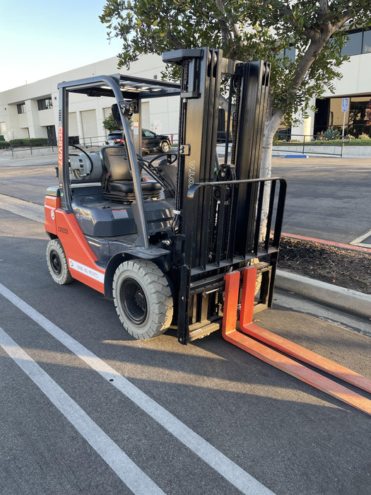 2022 TOYOTA 8FGU25 LP w/ Scale