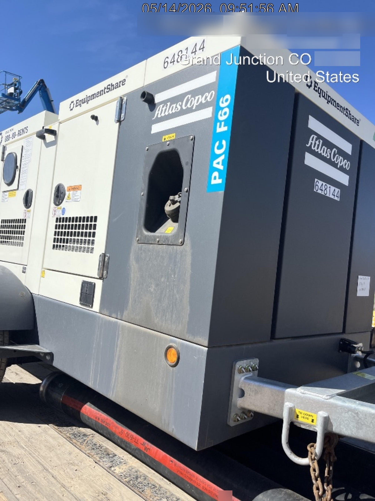 2026 ATLAS COPCO PAC F66 KD-S