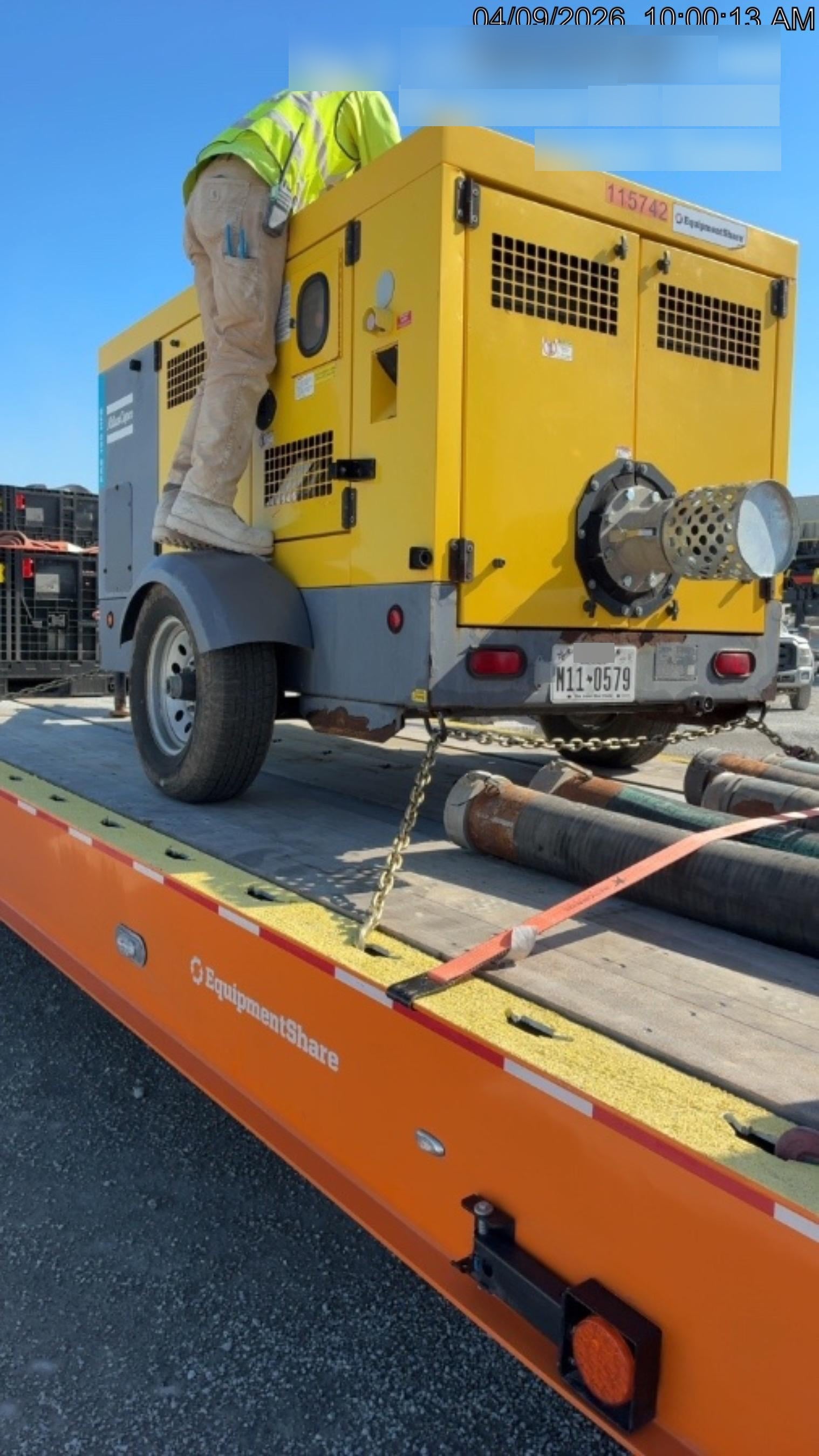 2020 ATLAS COPCO PAS 150 HF CS Enclosed