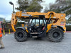 2019 JCB 510-56 Open ROPS, 74 HP, Solid Tires, Worklights, Beacon, Aux Hydraulics, Lifting Eye w/66" Carriage/60" Forks