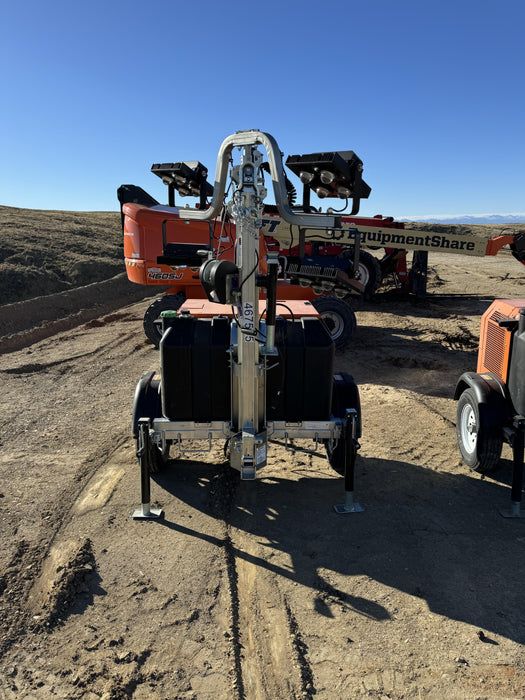 2024 Wanco WLTT-4MM4K Diesel, Deep Sea Controller, Shore Power Plug, Auto Start, (4) 350W LED Floodlights, 4kW Generator, 60 Gal Fuel Tank, 2" Ball, T3