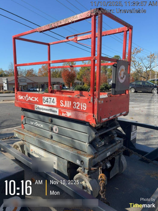 2017 Skyjack SJIII-3219 Skyjack SJ3219, Extended Warranty 5yr/5k hr