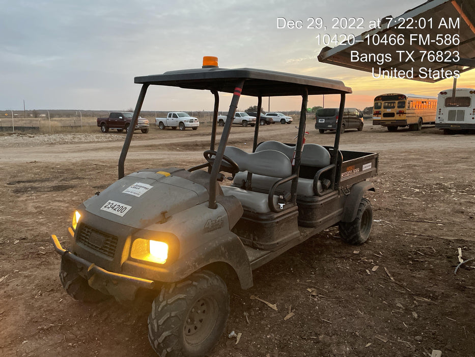 2022 Club Car CA1700D Canopy, Diesel, 4 Passenger