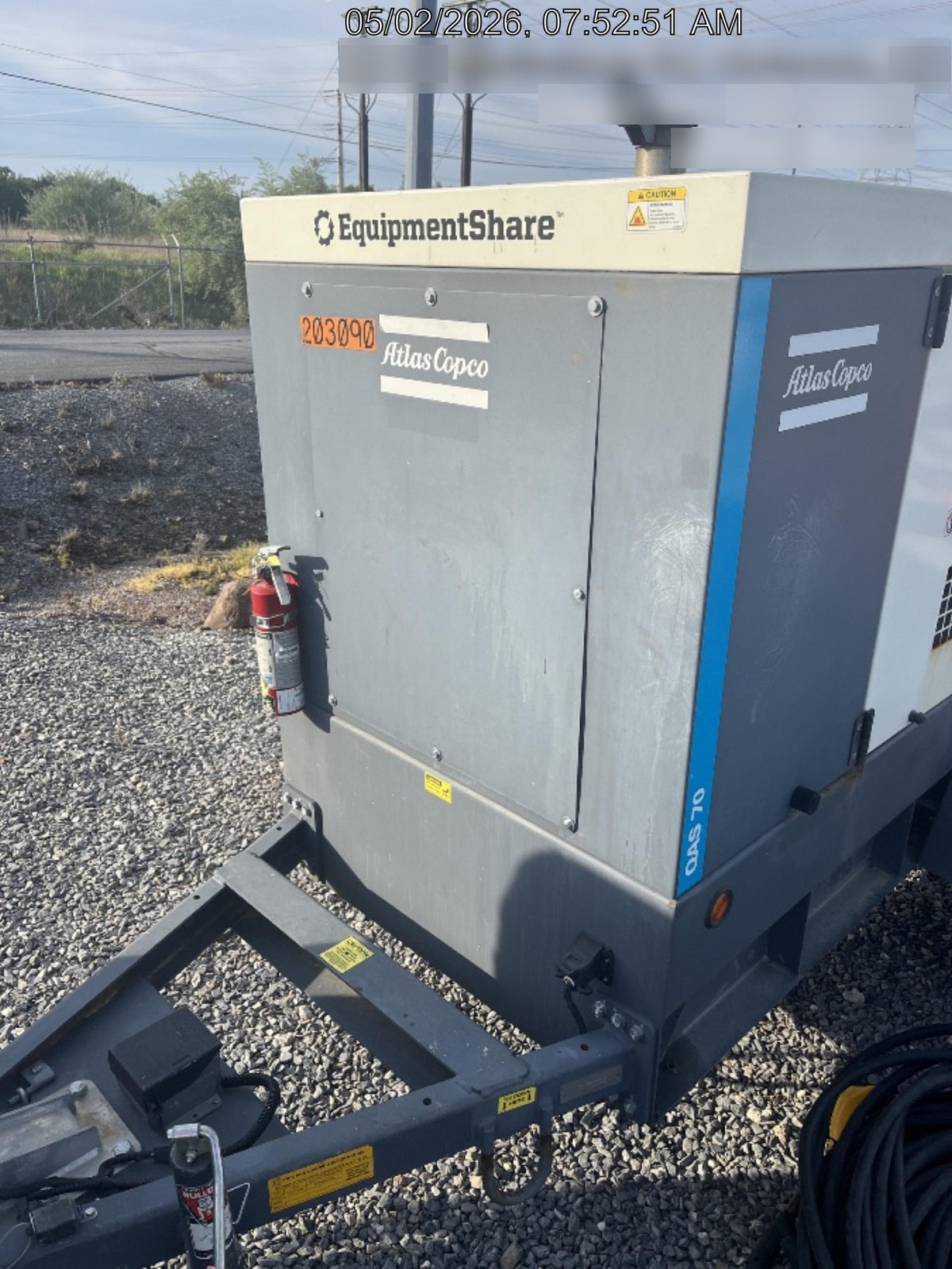 2022 ATLAS COPCO QAS 70