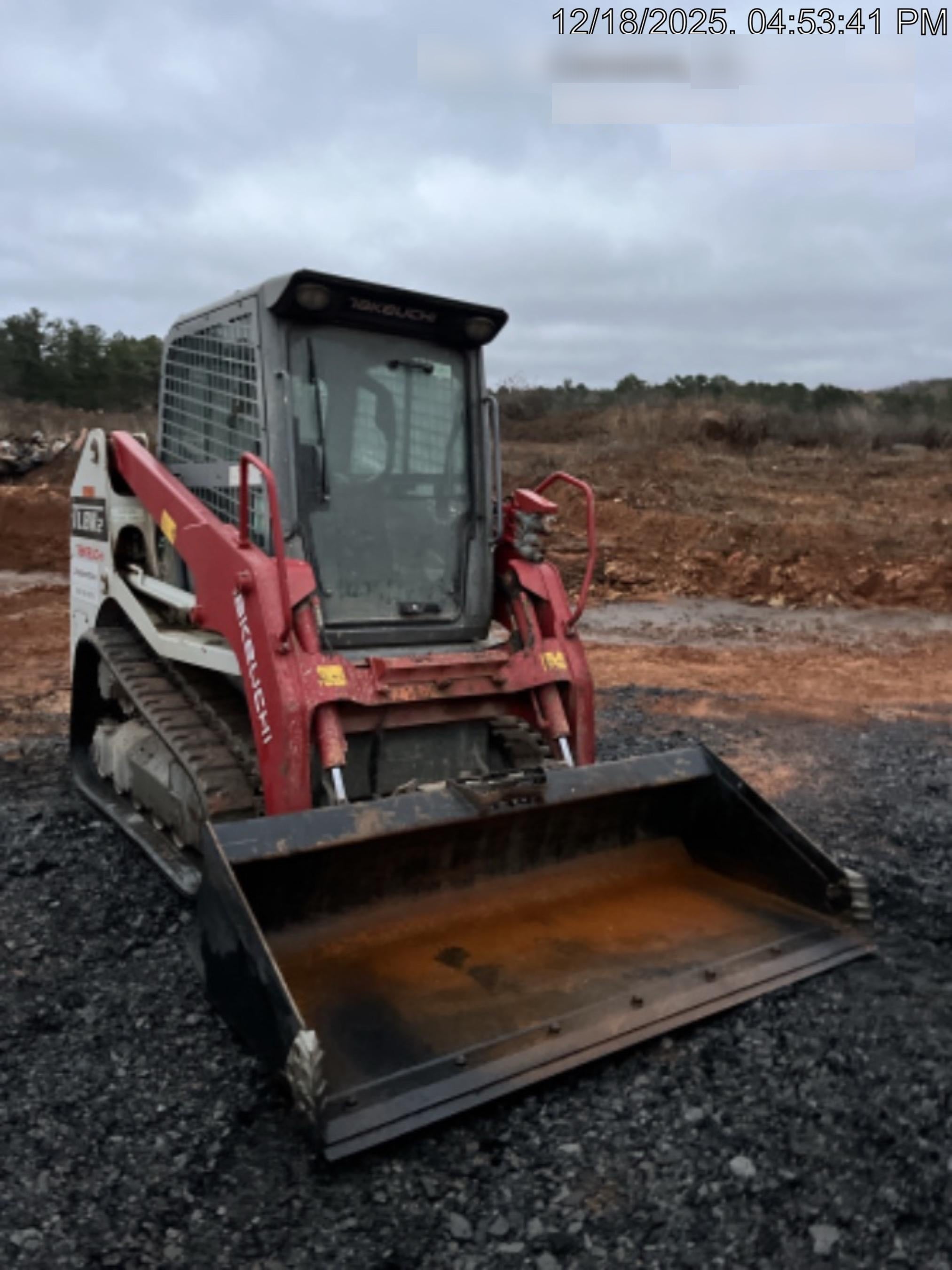 2020 Takeuchi TL8R2-CR Cab/Heat/Air, Hydraulic QC