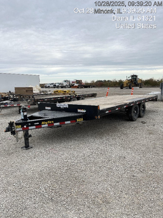 2026 BIG TEX TRAILER 14OA-20BK-8SIR