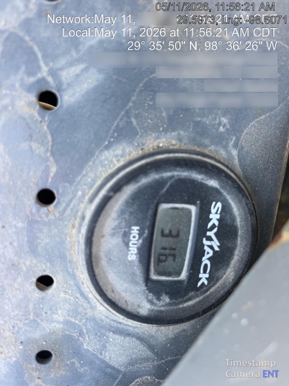 2019 Skyjack SJIII-3226 Standard Options, Trojan Batteries