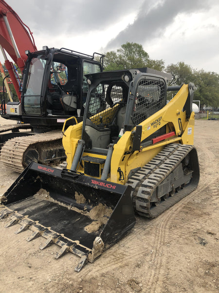 Wacker Neuson ST45 Wacker Neuson ST45 10K Tracked Skid Loader, Canopy, ISO, Bucket Leveling, 84" Bucket w/ Smooth bolt on edge